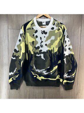 Nike Life Men's Wilderness Soft Knit Pullover Sweater Size Small HV0886-133